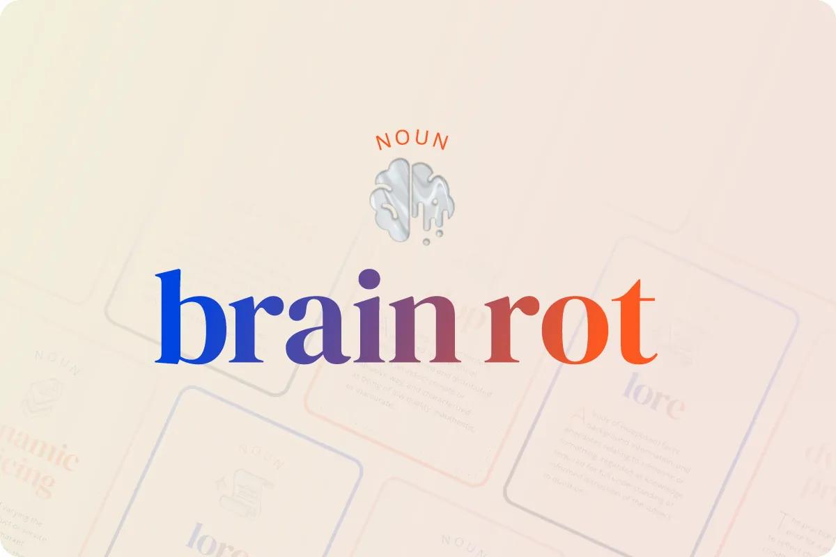 ۆکسفۆرد "Brain rot" بە وشەی ساڵ ناساند