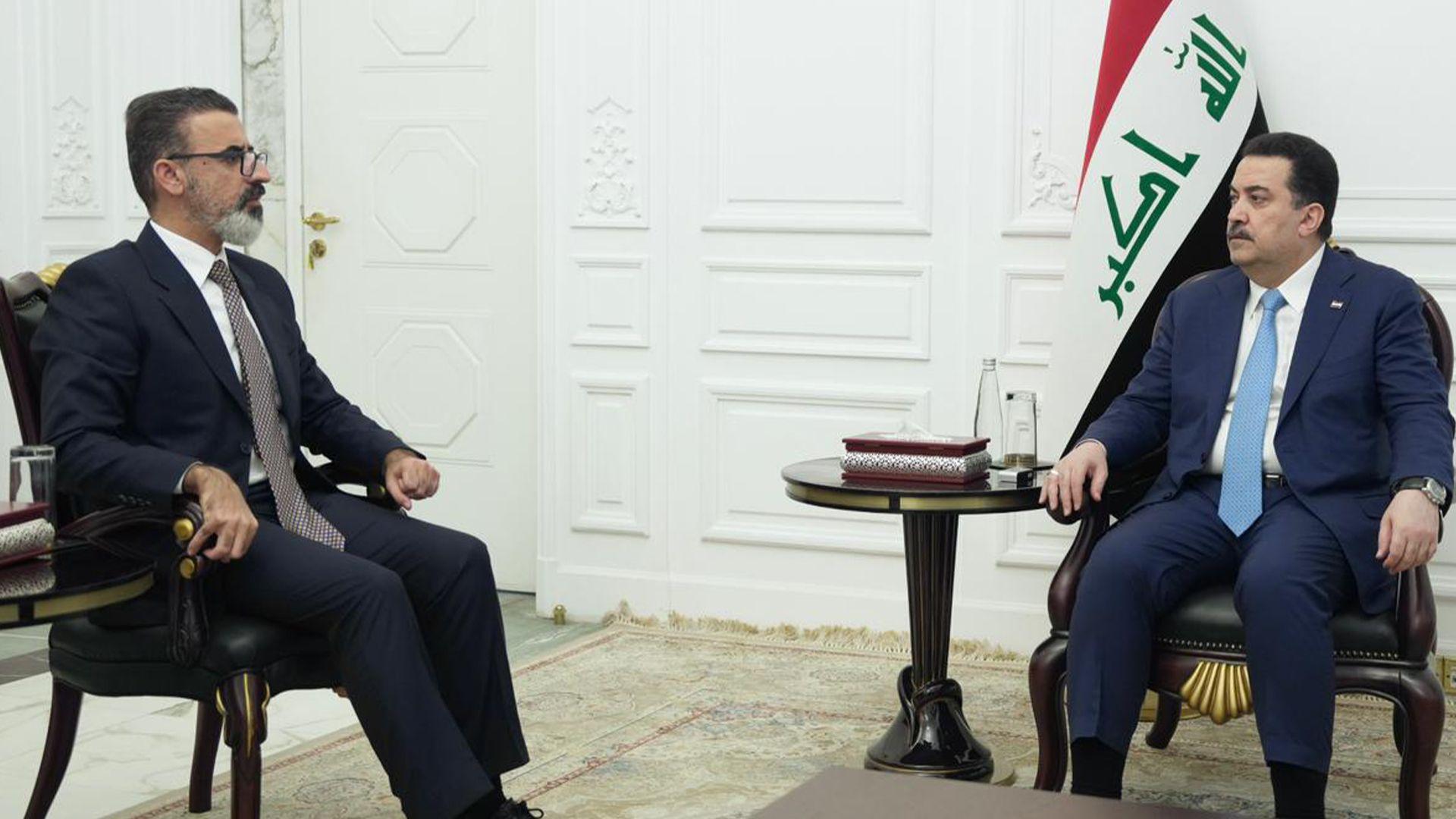 سودانی دەستخۆشی لە پارێزگاری کەرکوک دەکات 