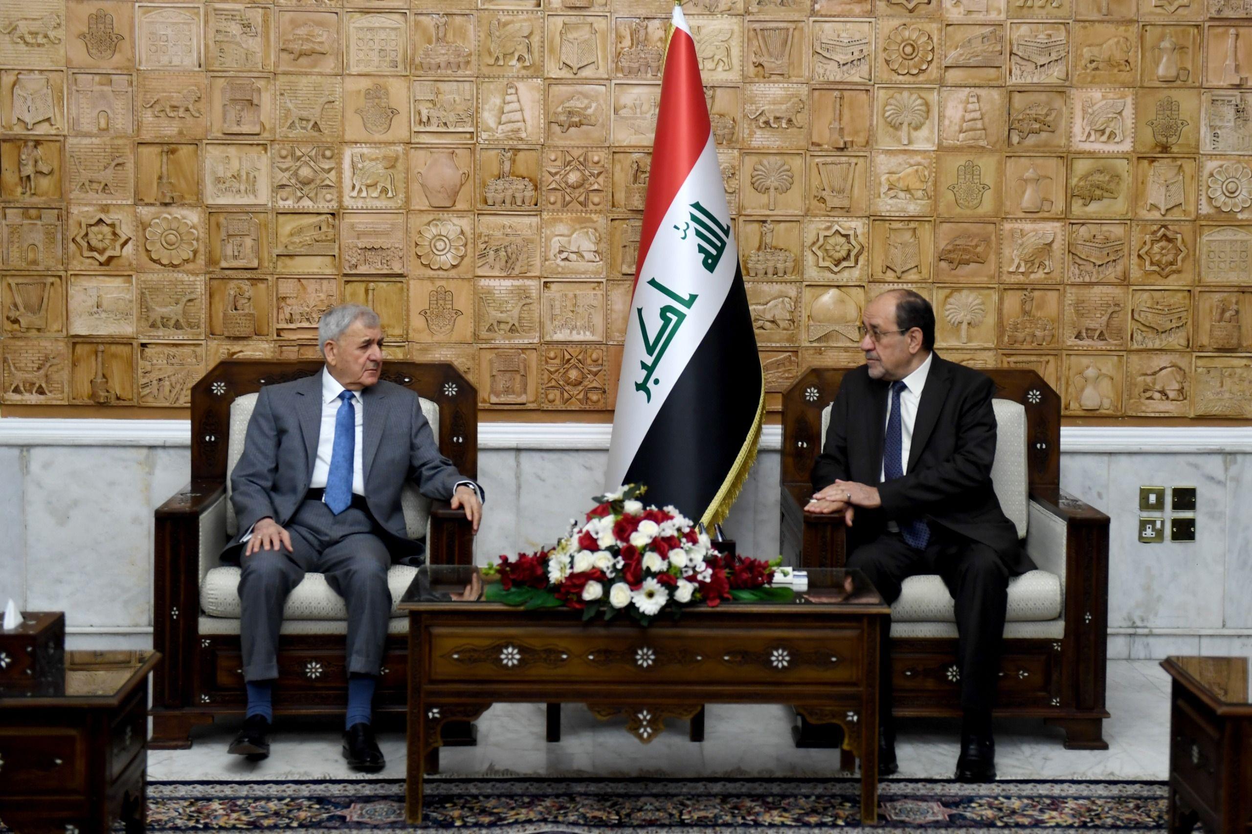 د. لەتیف رەشید لەگەڵ نوری مالکی کۆبووەوە