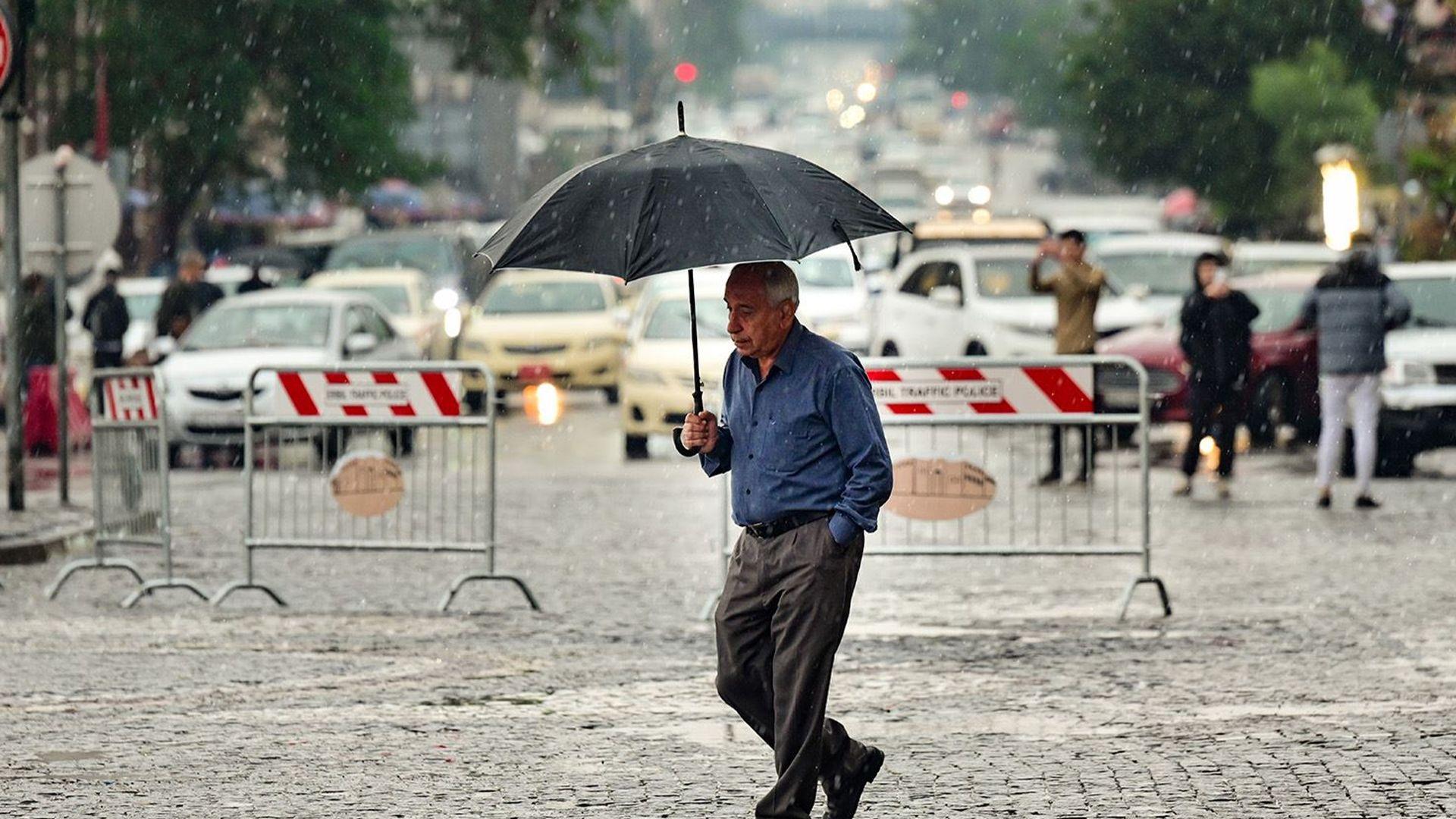 کەشناسی هەرێم: شەپۆلێکی بارانبارین و هەورە بروسکە ناوچە جیاجیاکان دەگرێتەوە