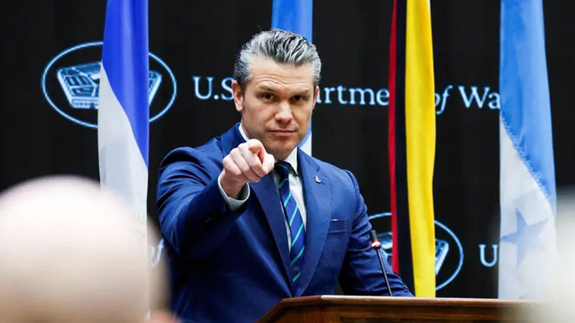 پیت هیگسێس: کاتێک جەنگ رادەگیرێت کە ترەمپ بڕیار دەدات