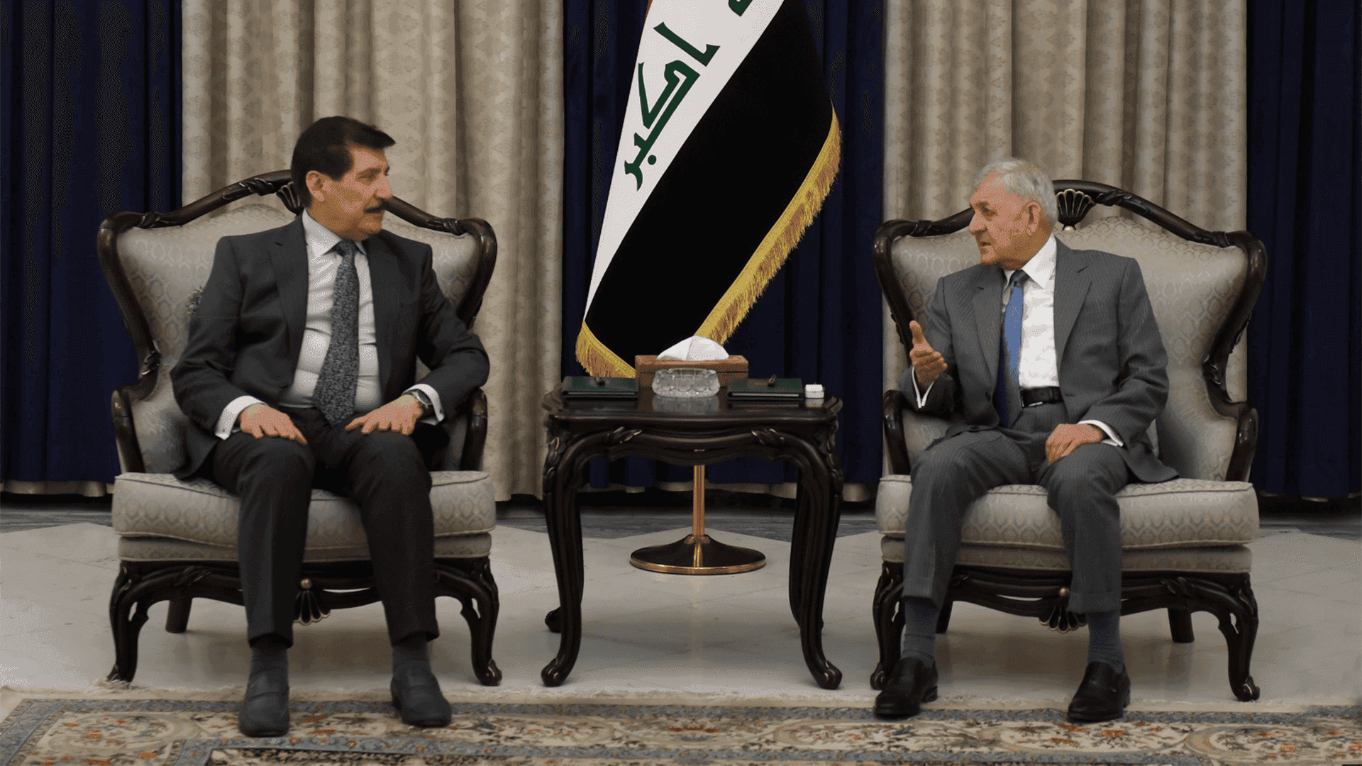 سەرۆک کۆمار پێشوازی لە وەفدێکی پارتی دیموکراتی کوردستان کرد