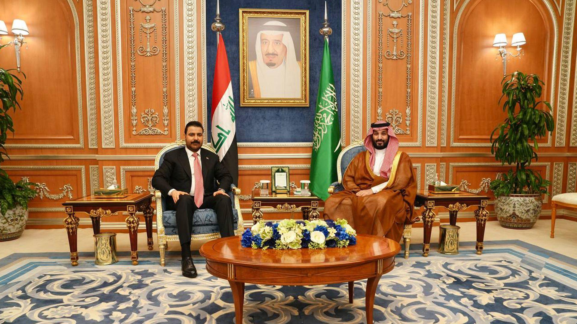 عەلی زەیدی لە ریاز لەگەڵ محەمەد بن سەلمان کۆبووەوە