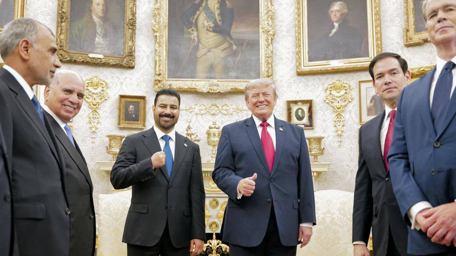 لە کۆشکی سپییەوە ترەمپ و زەیدی قۆناغێکی نوێی هاوبەشیی ستراتیژی رادەگەیەنن